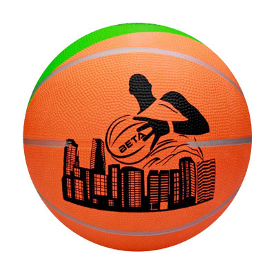 توپ بسکتبال لاستیکی سایز ۶ (فسفری) – (PBR6(mc