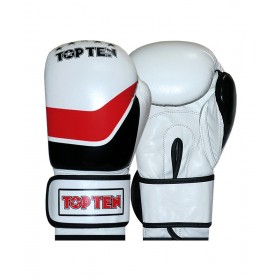دستکش بوکس چرم TopTEN مدل White