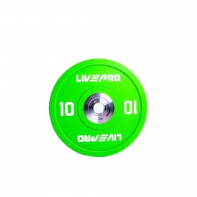 صفحه هالتر LIVEPRO مدل LP8021 وزن 10 کیلوگرم بسته 2 عددی
