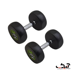 دمبل گرد مدل Fitness وزن 7.5 کیلوگرم بسته 2 عددی