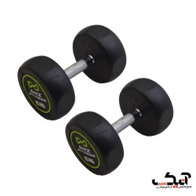 دمبل گرد مدل Fitness وزن 10 کیلوگرم بسته 2 عددی
