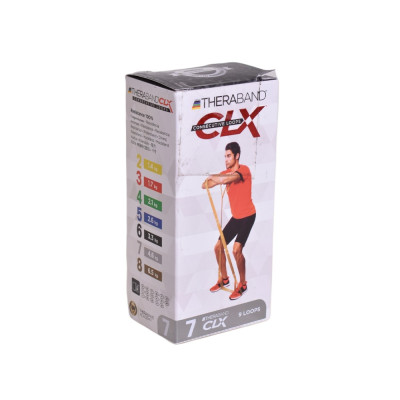 کش ایروبیک Theraband مدل CLX طول 1.65 متر LEVEL 7