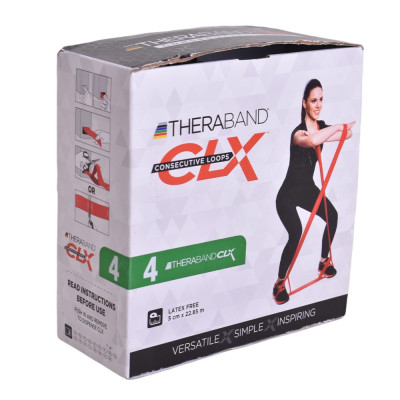 کش ایروبیک Theraband مدل CLX طول 22.8 متر LEVEL 4
