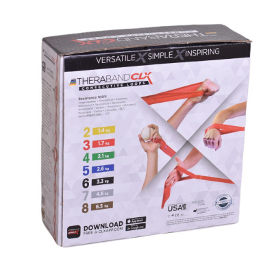 کش ایروبیک Theraband مدل CLX طول 22.8 متر LEVEL 4