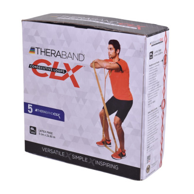 کش ایروبیک Theraband مدل CLX طول 22.8 متر LEVEL 5