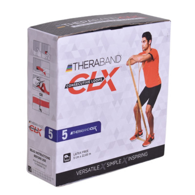 کش ایروبیک Theraband مدل CLX طول 22.8 متر LEVEL 5