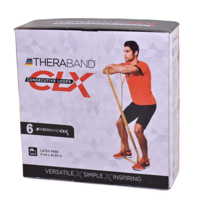 کش ایروبیک Theraband مدل CLX طول 22.8 متر LEVEL 6