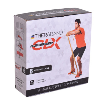 کش ایروبیک Theraband مدل CLX طول 22.8 متر LEVEL 6