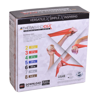 کش ایروبیک Theraband مدل CLX طول 22.8 متر LEVEL 6