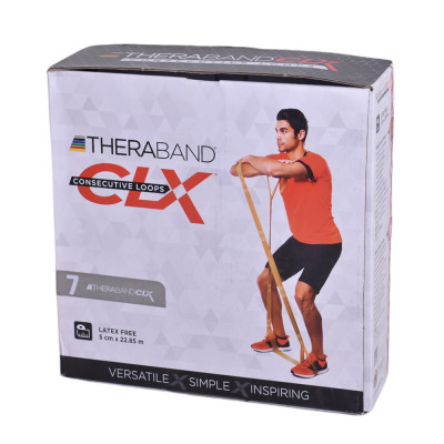 کش ایروبیک Theraband مدل CLX طول 22.8 متر LEVEL 7