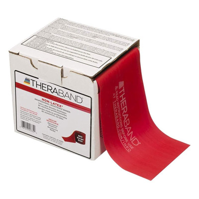 کش پیلاتس TheraBand مدل NON-LATEX طول 45.5 متر LEVEL 2