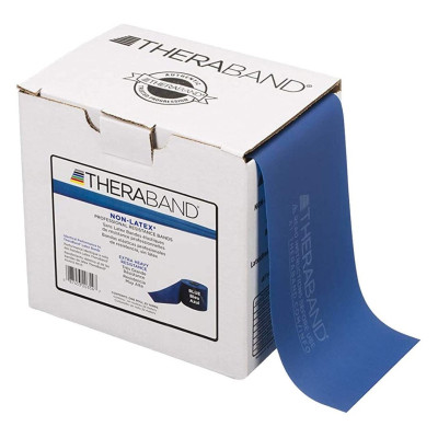 کش پیلاتس TheraBand مدل NON-LATEX طول 45.5 متر LEVEL 4