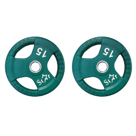 صفحه سه دستگیره رنگی وزن 15 کیلوگرم STAR (بسته 2 عددی)