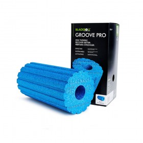 فوم رول شياردار سخت 30 در 15 سانتي متري BlackRoll مدل Groove Pro