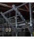 مانکی بار شیب دار سازه مدل Flying Pull-Up Bar | فروشگاه لوازم ورزشی آنیک