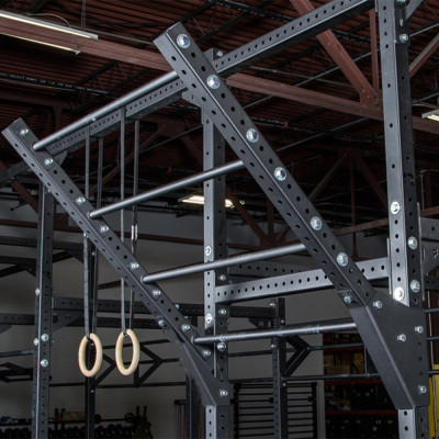 مانکی بار شیب دار سازه مدل Flying Pull-Up Bar | فروشگاه لوازم ورزشی آنیک