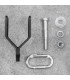گیره اتصال تجهیزات تمرینی سازه مدل Shackle | فروشگاه اینترنتی لوازم ورزشی آنیک
