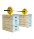جرک بلاک استاندارد مدل WOOD JERK BLOCKS | در فروشگاه لوازم ورزشی آنیک