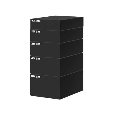 سافت باکس کانتینری سایز 7.5*60*60 مشکی MAXWELL