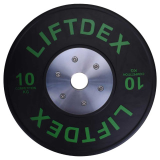 صفحه هالتر LIFTDEX مدل COMPETITION وزن 10 کیلوگرم بسته دو عددی | آنیک