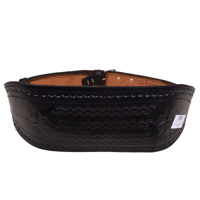 کمربند بدنسازی چرمی 15 سانت
