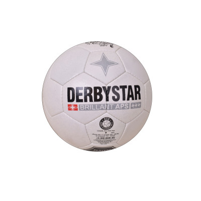 توپ فوتبال سایز 5 زرنگ سفید کد 1021 DERBY STAR