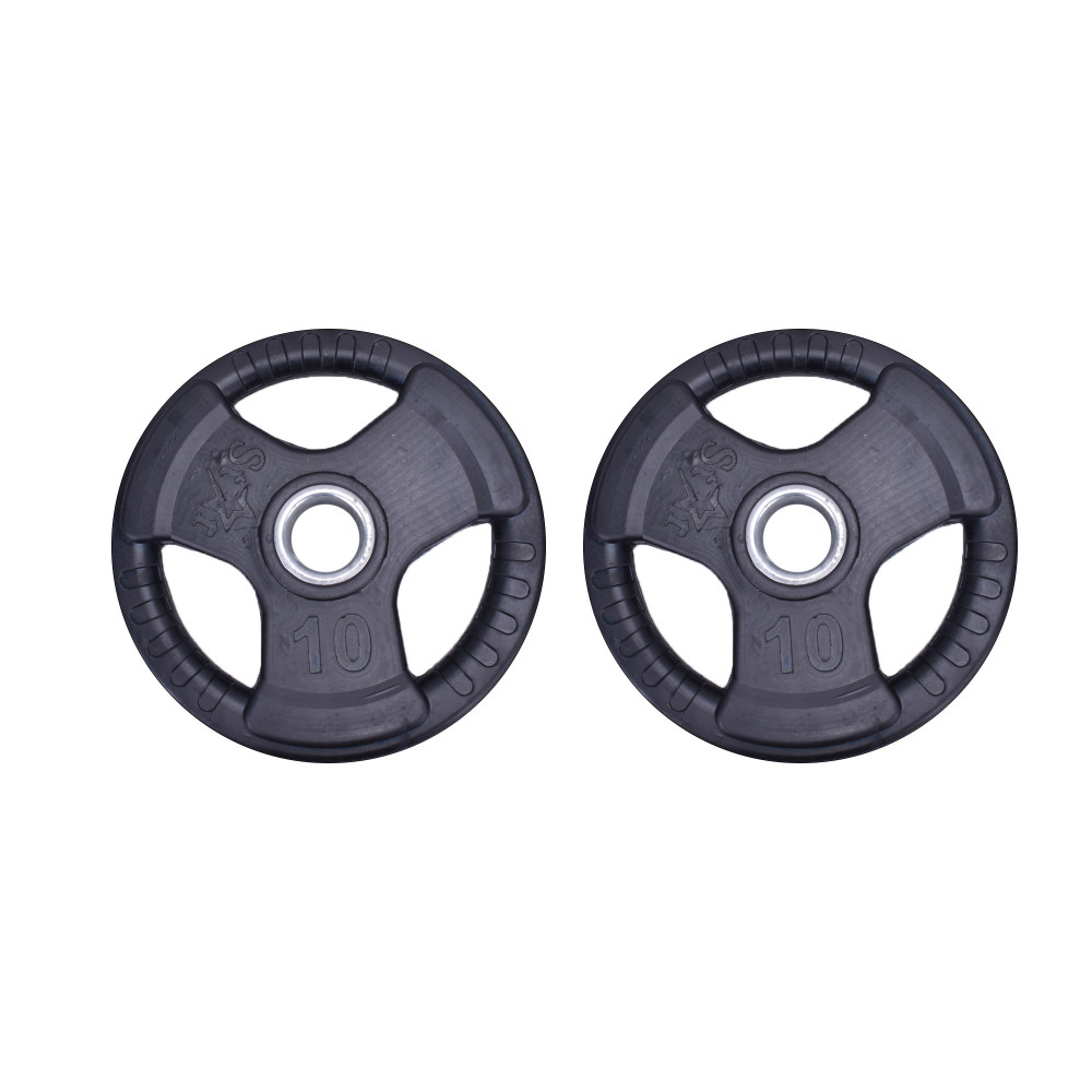 صفحه سه دستگیره مشکی وزن 10 کیلوگرم STAR (بسته 2 عددی)