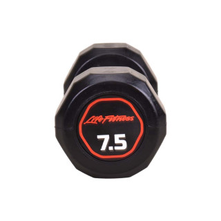 دمبل 8 ضلعی 7.5 کیلویی LifeFitness (بسته 2 عددی)