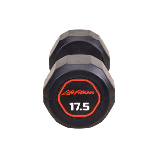 دمبل 8 ضلعی 17.5 کیلویی LifeFitness (بسته 2 عددی)