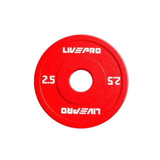 صفحه هالتر LIVEPRO مدل LP8028 وزن 2.5 کیلوگرم