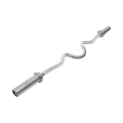 میله هالتر 120 سانتی متر خم POWERGYM