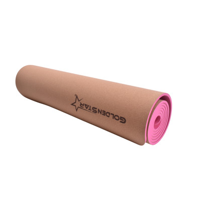 مت یوگا چوب پنبه 6 میل GOLDENSTAR