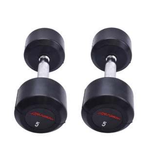 دمبل گرد 5 کیلویی LifeFitness (بسته 2 عددی)