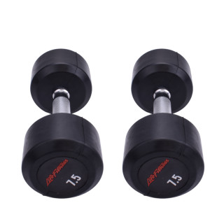 دمبل گرد 7.5 کیلویی LifeFitness (بسته 2 عددی)