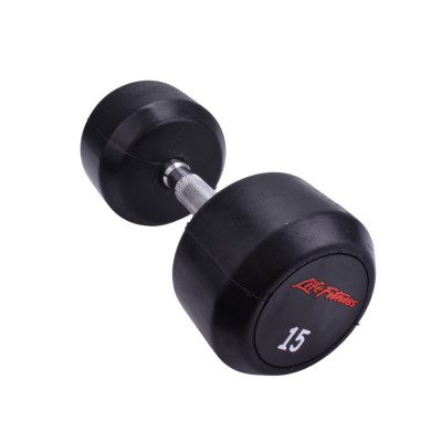 دمبل گرد 15 کیلویی LifeFitness