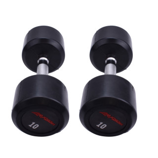 دمبل گرد 10 کیلویی LifeFitness (بسته 2 عددی)