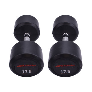 دمبل گرد 17.5 کیلویی LifeFitness (بسته 2 عددی)