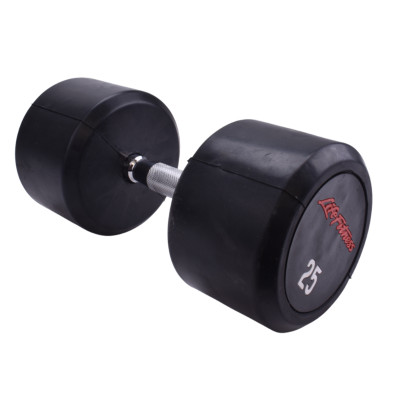 دمبل گرد 25 کیلویی LifeFitness