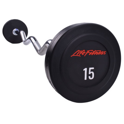 باربل خم وزن 15 کیلوگرم LifeFitness