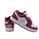 کتانی AIR JORDAN 1 زرشکی سفید طرح NIKE