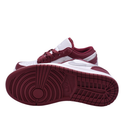 کتانی AIR JORDAN 1 زرشکی سفید طرح NIKE