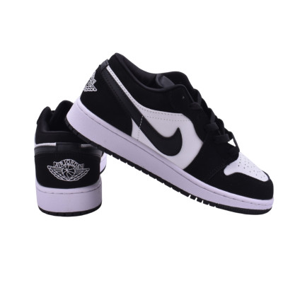 کتانی AIR JORDAN 1 مشکی سفید طرح NIKE