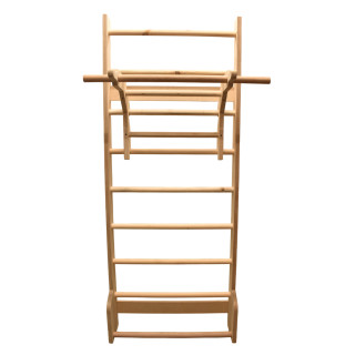 خرید نردبان سوئدی چوبی 13 پله با دیپ پارالل