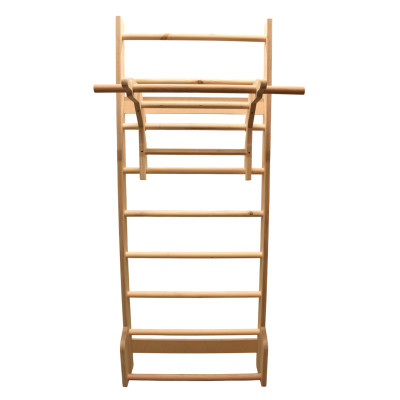 خرید نردبان سوئدی چوبی 13 پله با دیپ پارالل