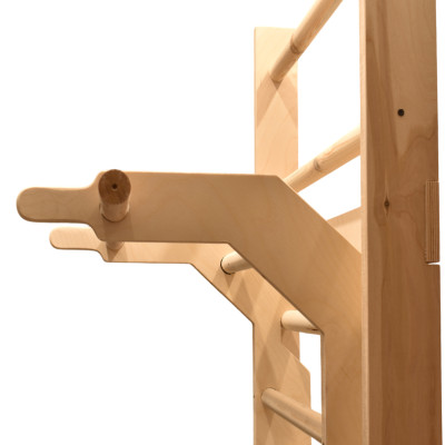 خرید نردبان سوئدی چوبی 13 پله با دیپ پارالل