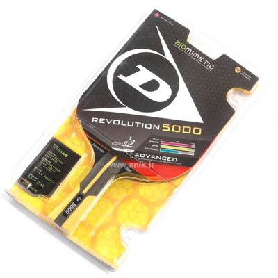 راکت تنیس روی میز Dunlop مدل Revolution 5000