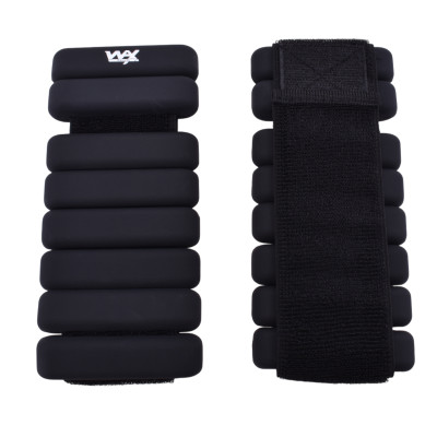وزنه دور مچ سیلیکونی وزن 1 کیلوگرم WAX (بسته 2 عددی)