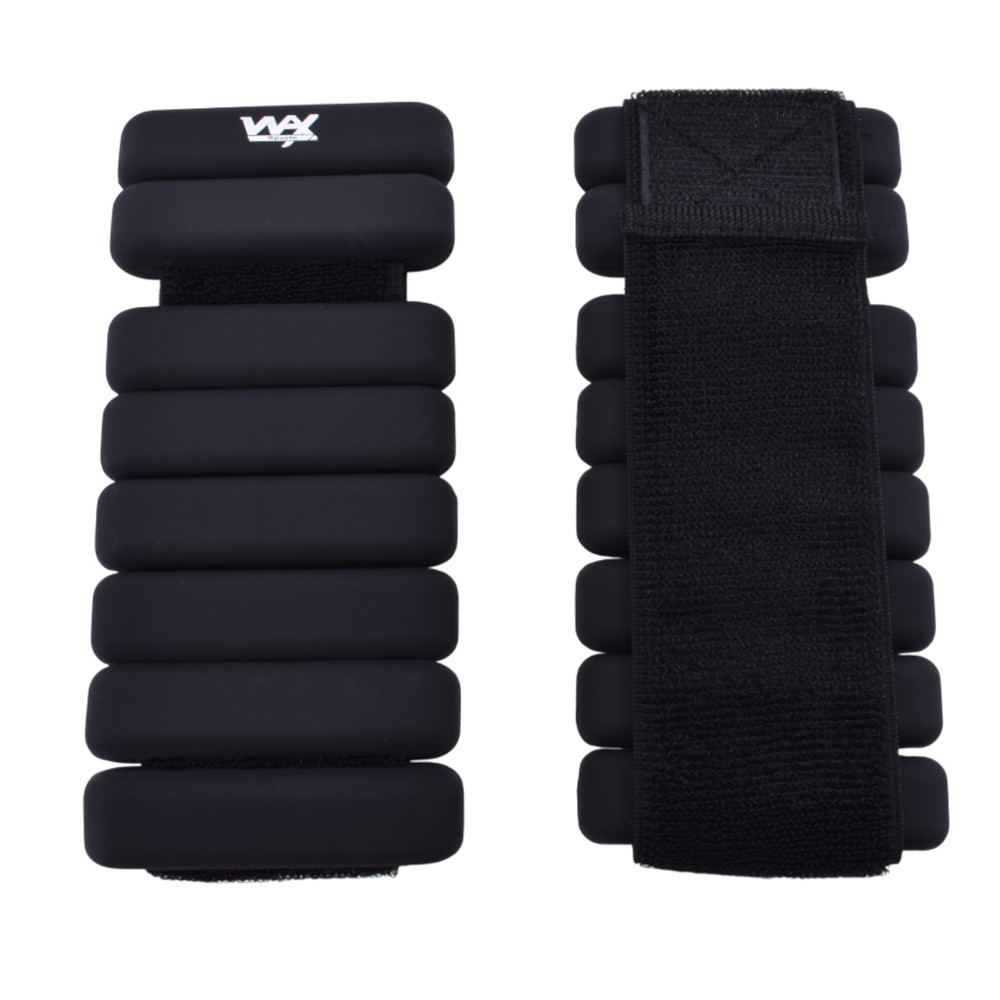 وزنه دور مچ سیلیکونی وزن 1 کیلوگرم WAX (بسته 2 عددی)