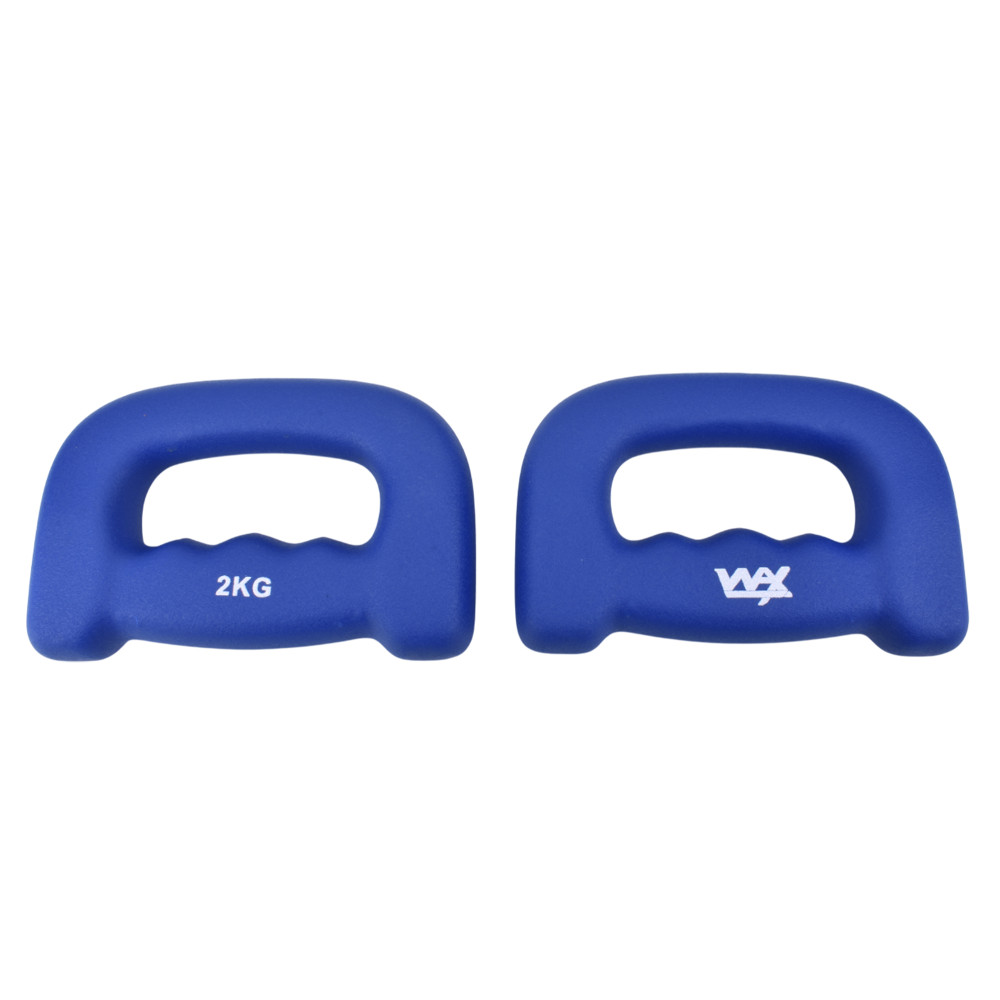 دمبل D وزن 2 کیلوگرم WAX (بسته دو عددی)