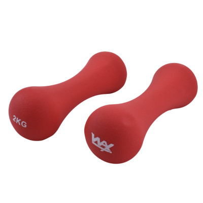 دمبل استخوانی 2 کیلو WAX (بسته دو عددی)